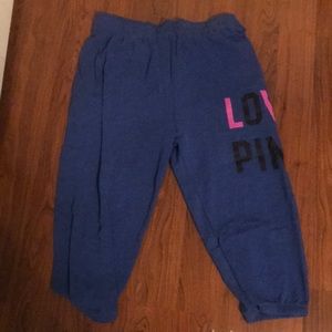 ‼️PINK CROPPED SWEATPANTS‼️